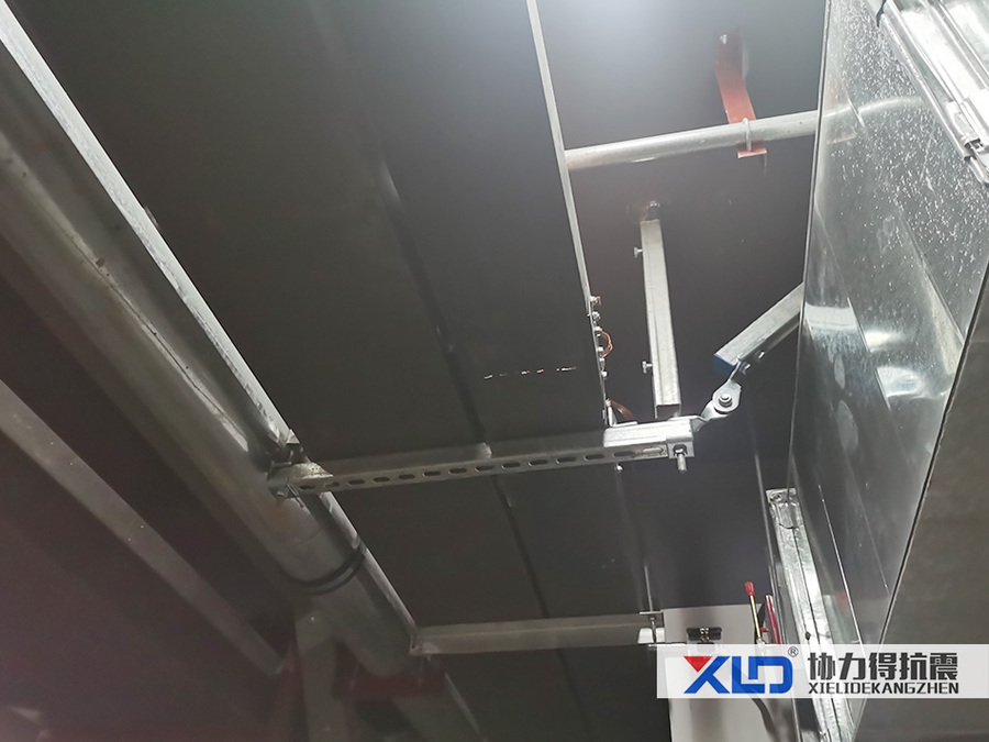 橋架抗震支架安裝圖片