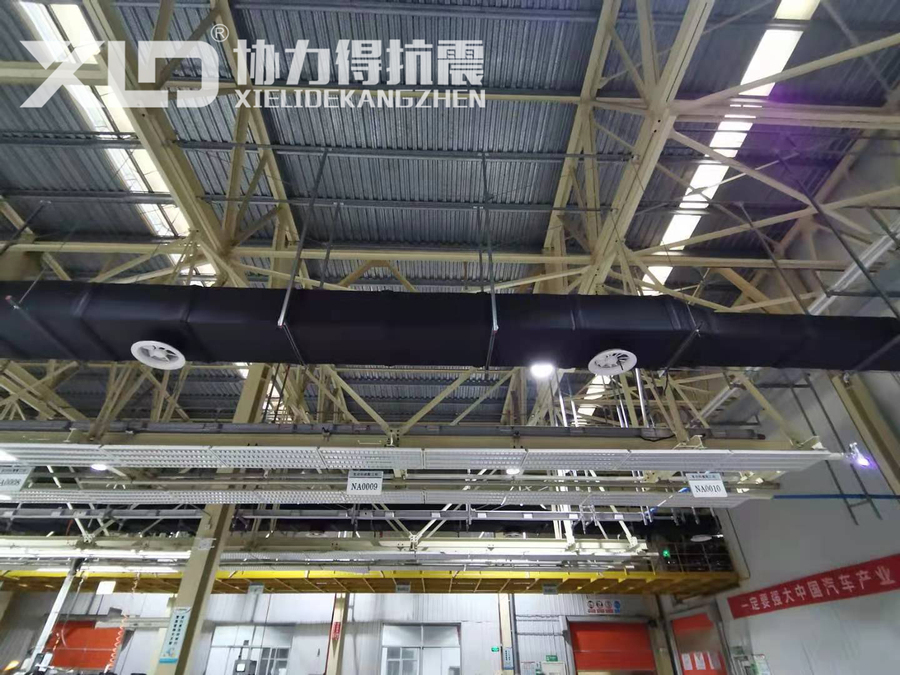 風管支架安裝圖片