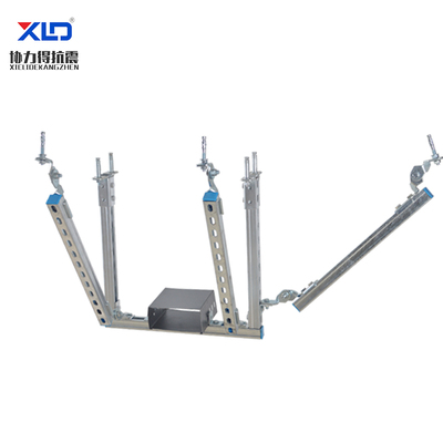 桥架侧+纵向抗震支架