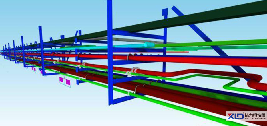 管线综合排布策划综合支架方案图片