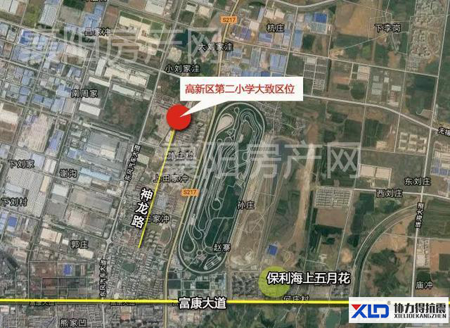 襄陽高新區(qū)第二小學(xué)擬選址