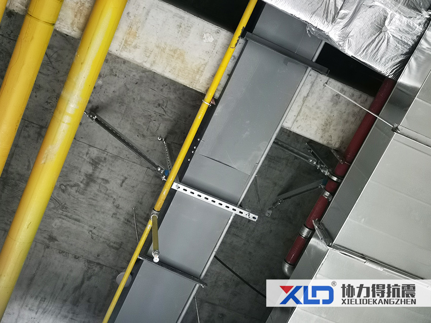 電纜橋架抗震支架安裝圖片