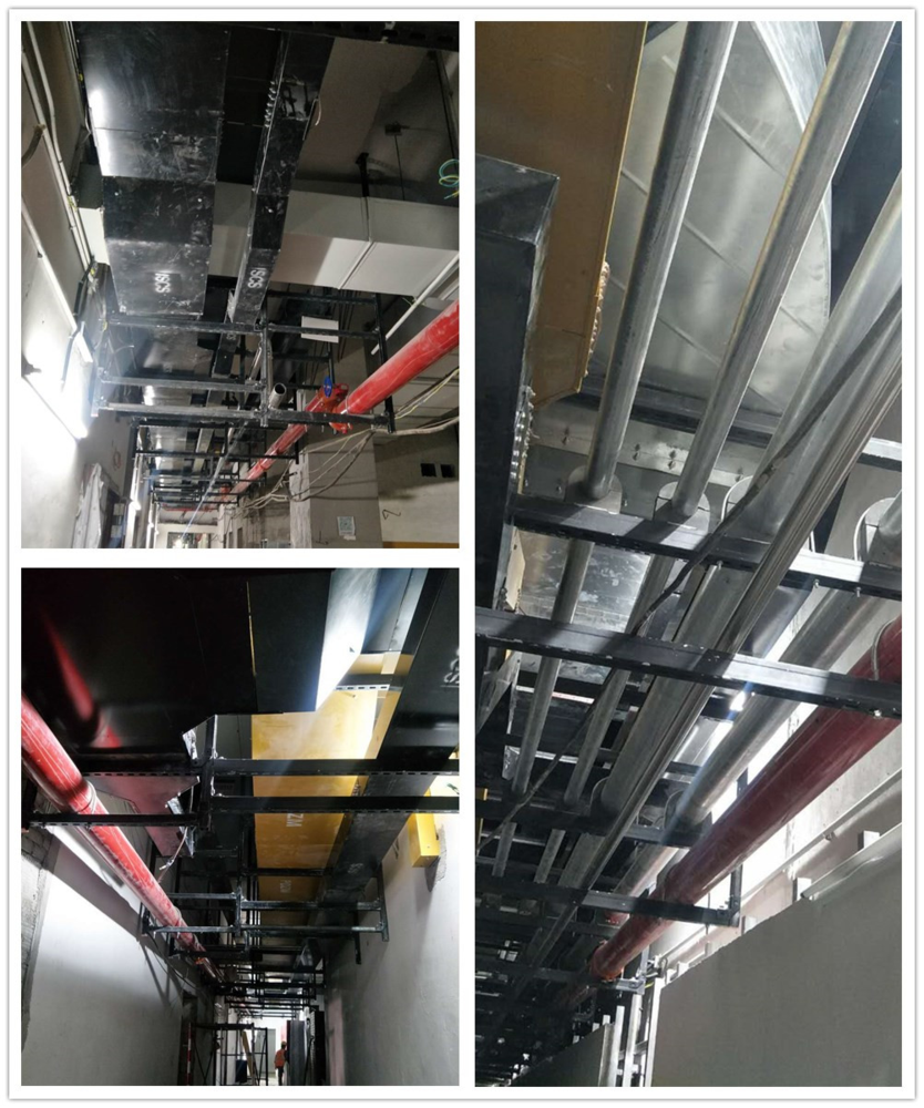 成品支架地鐵站安裝圖片